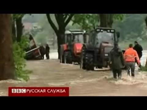 наводнения заливат централна европа