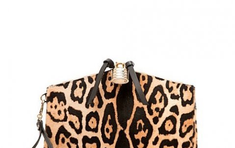 чанта от леопардова кожа roberto cavalli