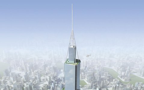 най-високата сграда в света sky city