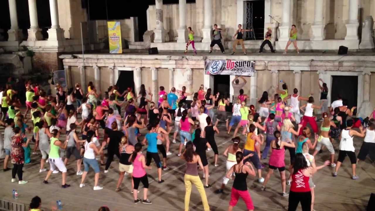 zumba with hermann melo -  plovdiv 2012
